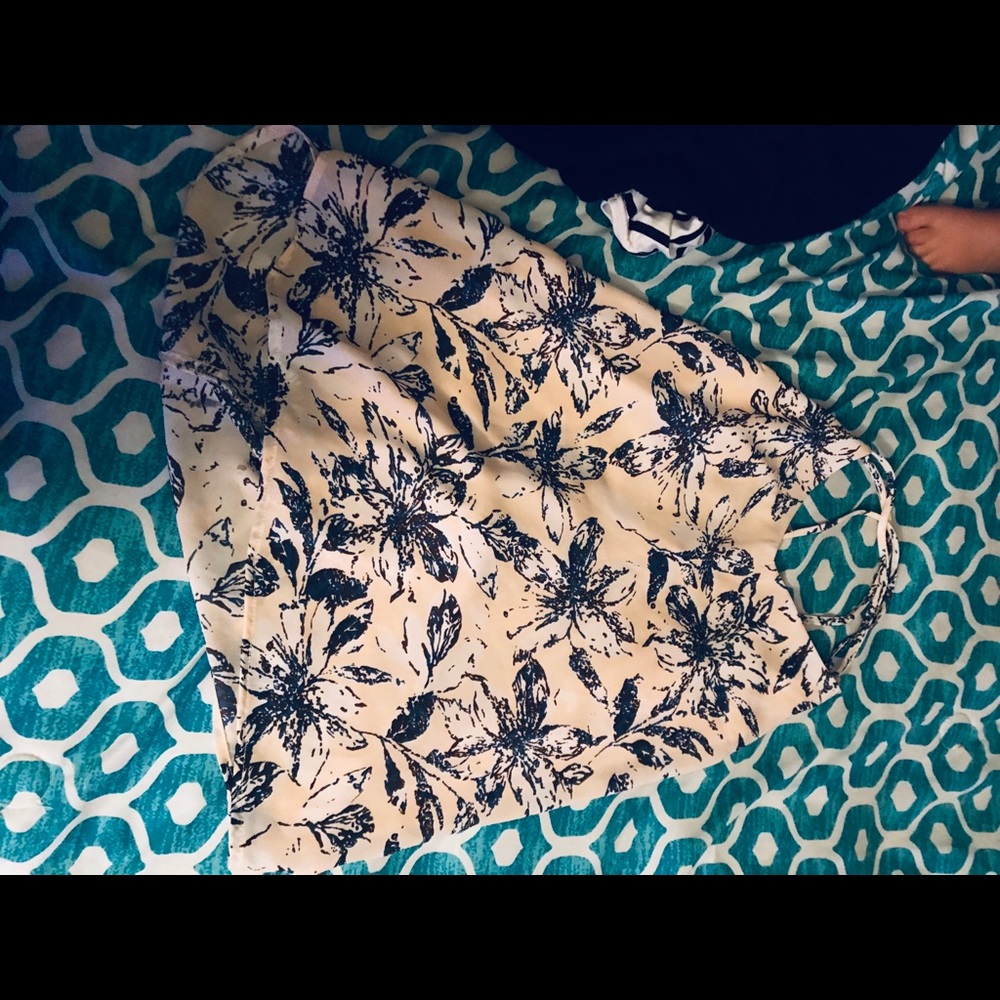 Floral tank top